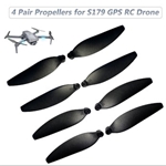 Drönare Propeller Reservdelar till Mini UAV S179 Pro 1 Set (8 st) Extra rotorbla
