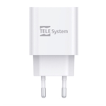 TS808 EU 20W USB-C PD-laddare