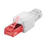 Tool-free RJ45 network connector