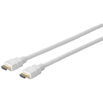 HDMI Kabel 1m, Vit Slim